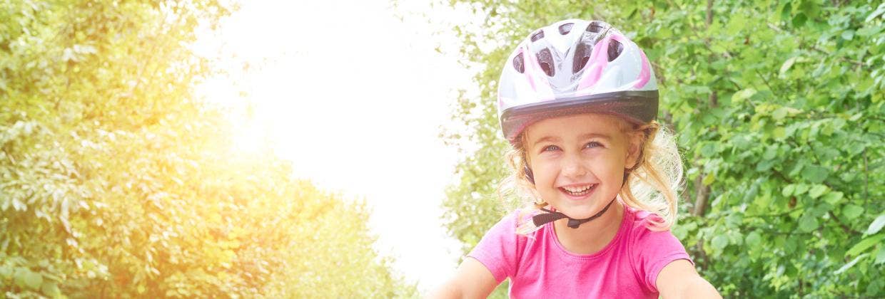 Cykelhjälm till barn