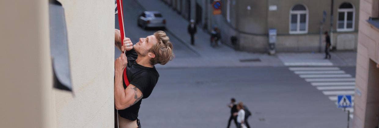 Räddningslinan, ett alternativ till brandstegen