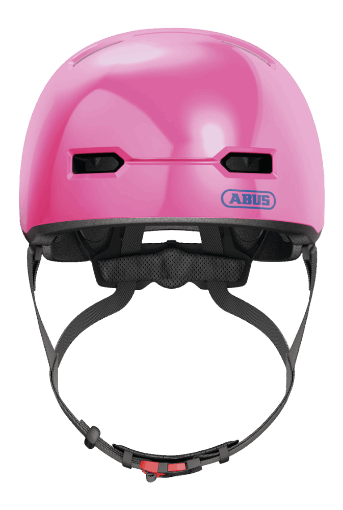 Cykelhjälm ABUS Skurb Kid - Shiny pink M (50-55 cm) – bild 2 – St George