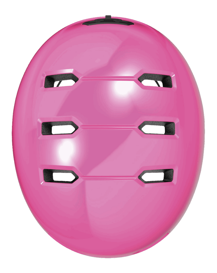 Cykelhjälm ABUS Skurb Kid - Shiny pink M (50-55 cm) – bild 4 – St George