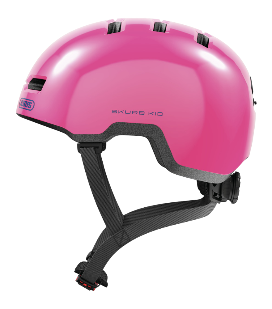 Cykelhjälm ABUS Skurb Kid - Shiny pink