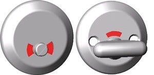 Toabehör rostfritt 8265-40 Assa