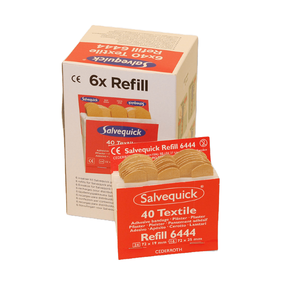 2416 - Plåsterrefill Salvequick Textil Cederroth 6444