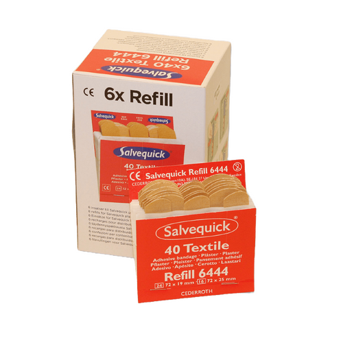 Plåsterrefill Salvequick Textil Cederroth 6444