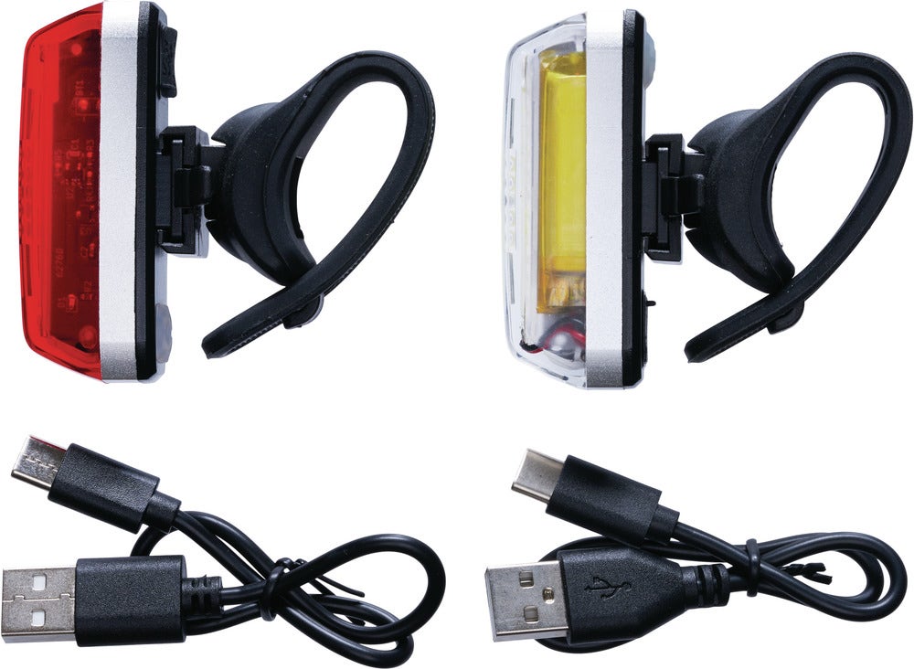 Uppladdningsbar lampsats för cykel ABUS Lyra