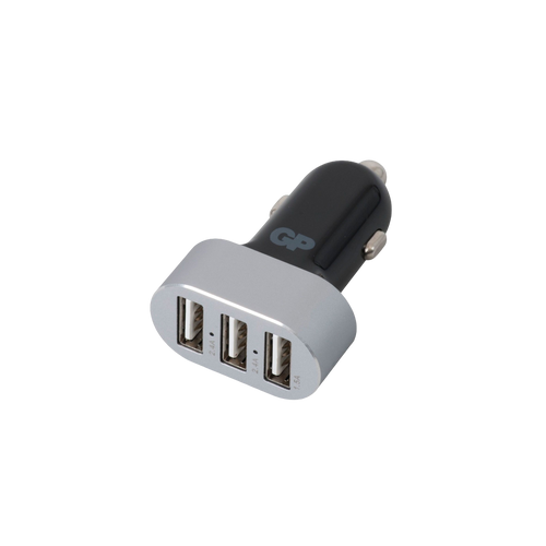 USB-laddare till bilen GP med 3 USB-portar