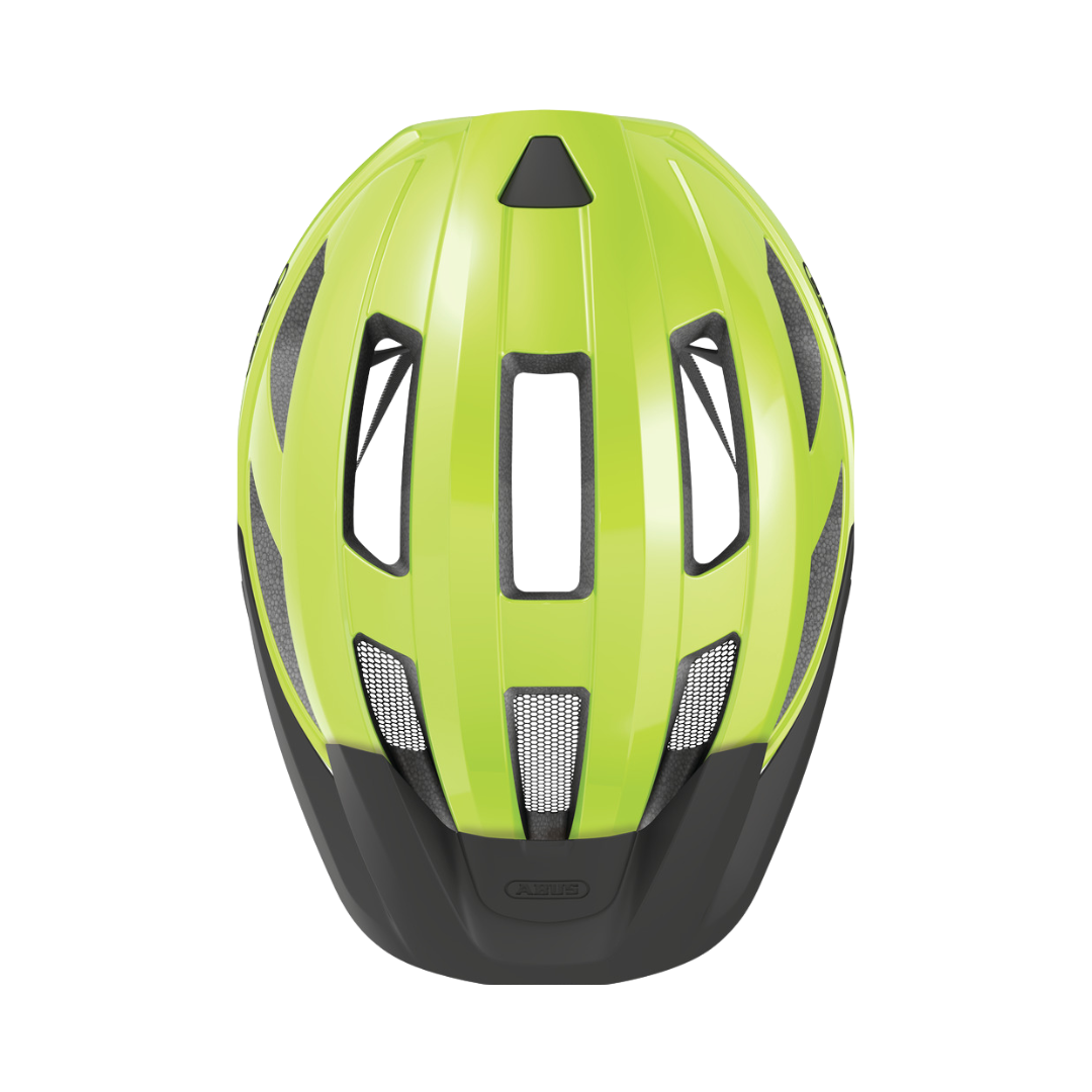 Cykelhjälm ABUS Macator MIPS - Signal yellow – bild 2 – St George