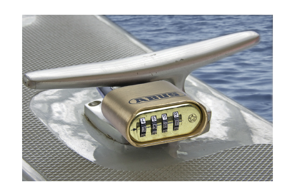 NEW - 32091- Hänglås ABUS 180IB Nautic -MILJO