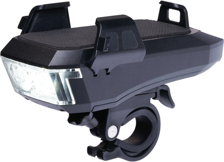 Uppladdningsbart framlyse till cykel ABUS Gemma 150 - med mobilhållare