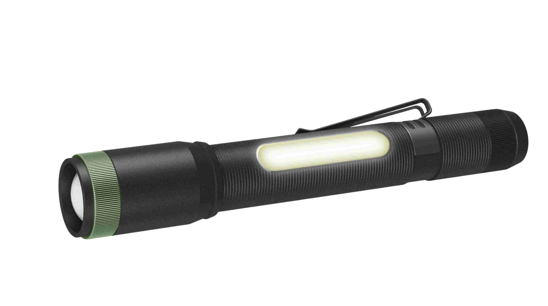 Ficklampa GP Discovery Alces C33 med 150 lumen och sidoljus – St George