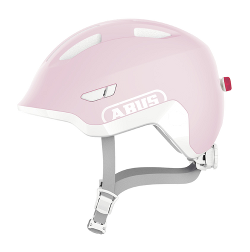 Cykelhjälm ABUS SMILEY 3.0 ACE LED - Pure Rose