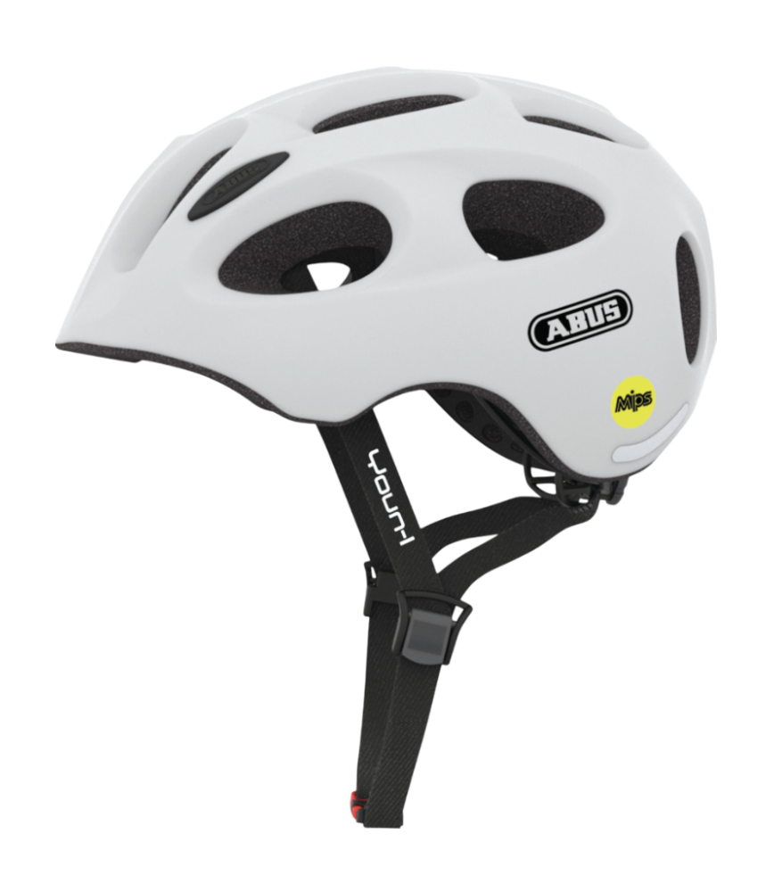 Cykelhjälm med belysning ungdom ABUS Youn-I MIPS