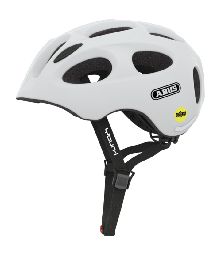 Cykelhjälm ABUS Youn-I MIPS - Polar matt