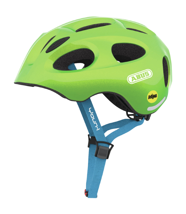 Cykelhjälm med belysning ungdom ABUS Youn-I MIPS