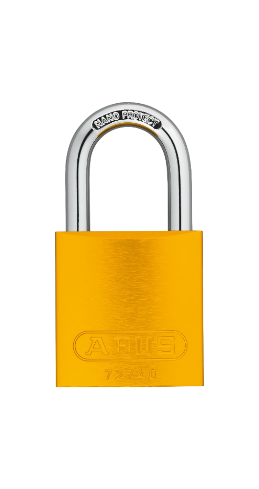 45294 -Hänglås ABUS 72/40 Gul