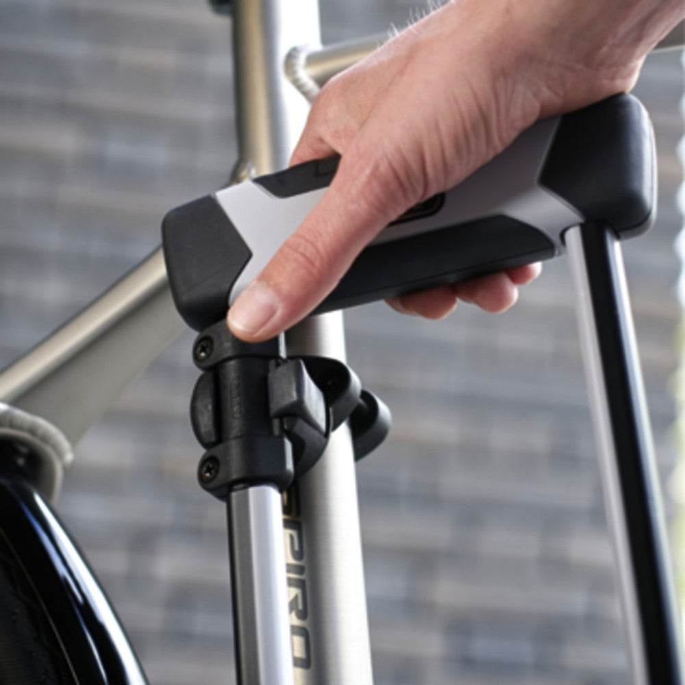 Cykellåshållare för bygellås ABUS Eazy KF för runda ramrör 28-36 mm på cykel,Cykellåshållare för bygellås ABUS Eazy KF för runda ramrör 28-36 mm
