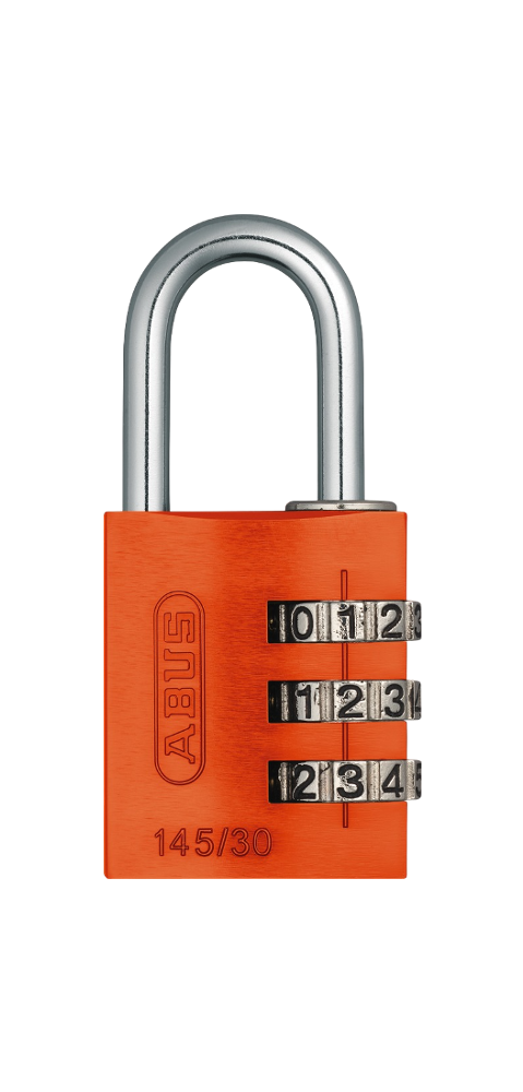47859 - Hänglås 145/30 Kombinationslås ABUS - Orange