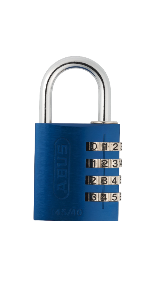 49525 - Hänglås ABUS 145/40 Kombinationslås - Blå