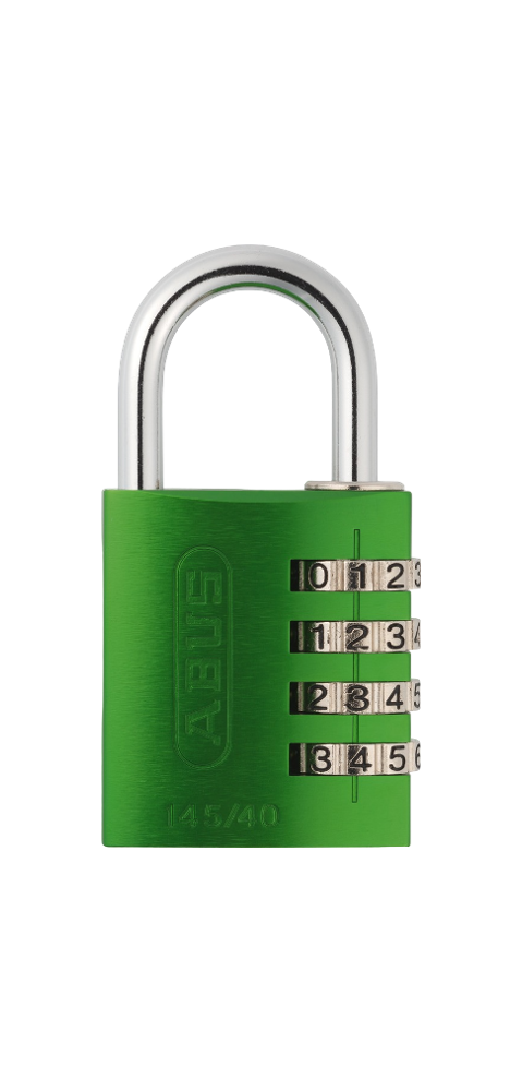 49533 -  Hänglås ABUS 145/40 Kombinationslås - Grön