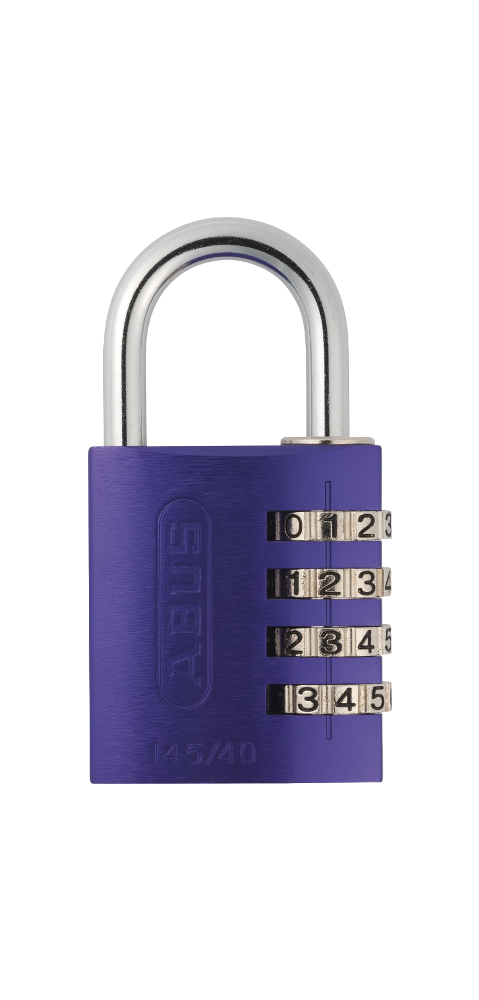 49541 - Hänglås ABUS 145/40 Kombinationslås - Lila