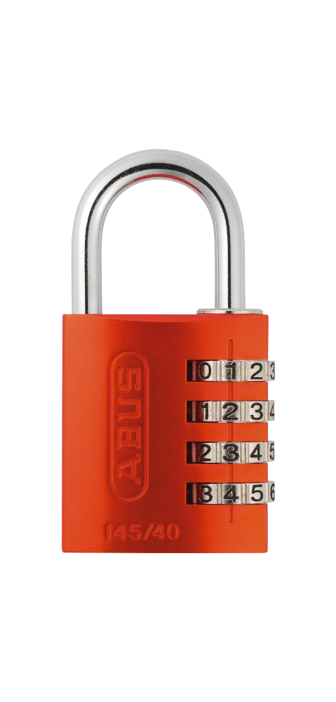 49529 -  Hänglås ABUS 145/40 Kombinationslås - Orange