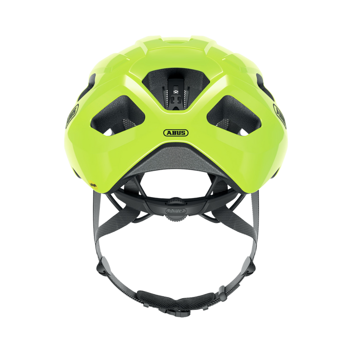 Cykelhjälm ABUS Macator MIPS - Signal yellow – bild 4 – St George