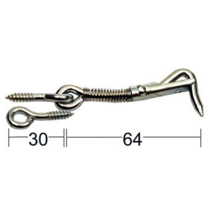 Hasp med spärr Habo