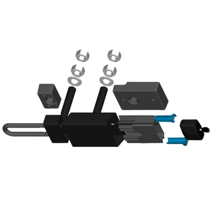 Containerlås ABUS Granit ConHasp 215/100 - Klass 4