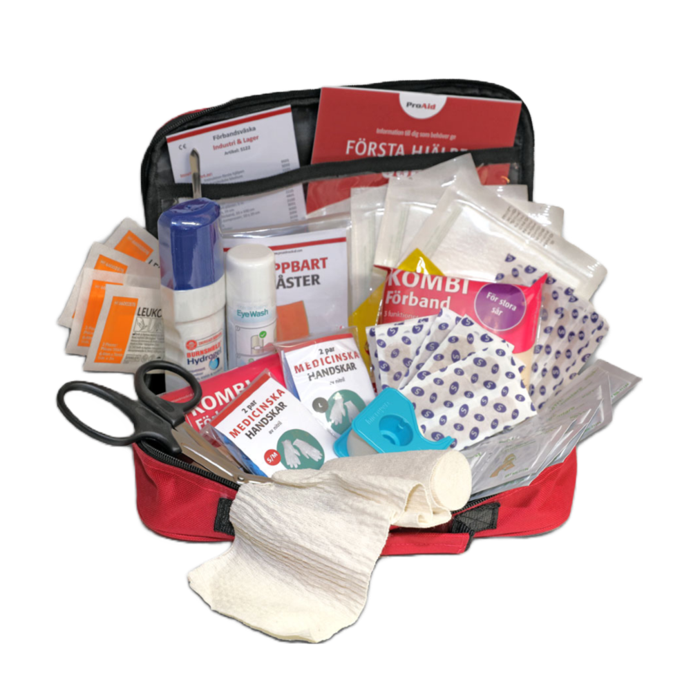 5122 - Första hjälpen väska 'Industri & Lager'