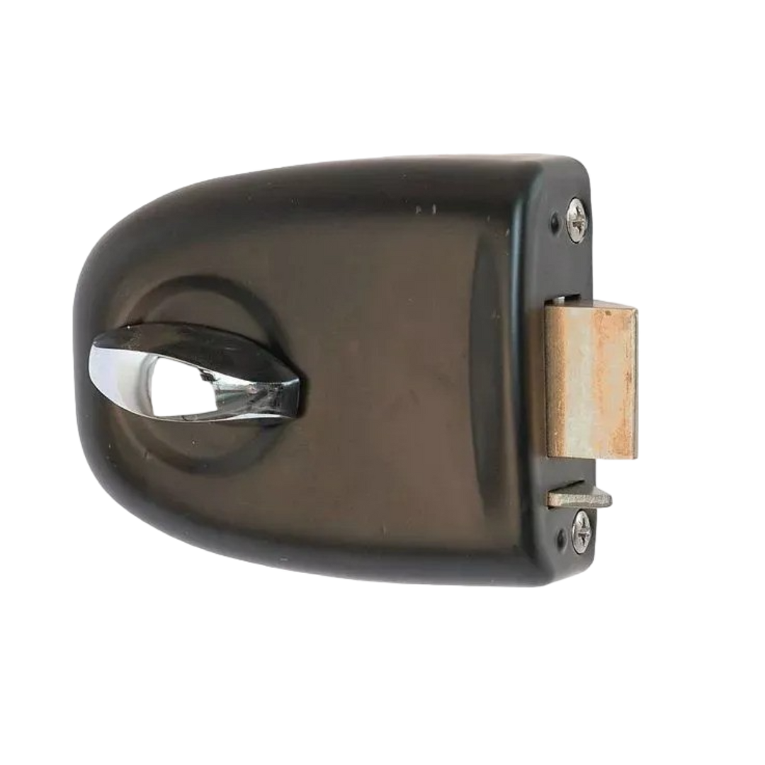 Utanpåliggande dörrlås ASSA 576 med fallregel - Utåtgående