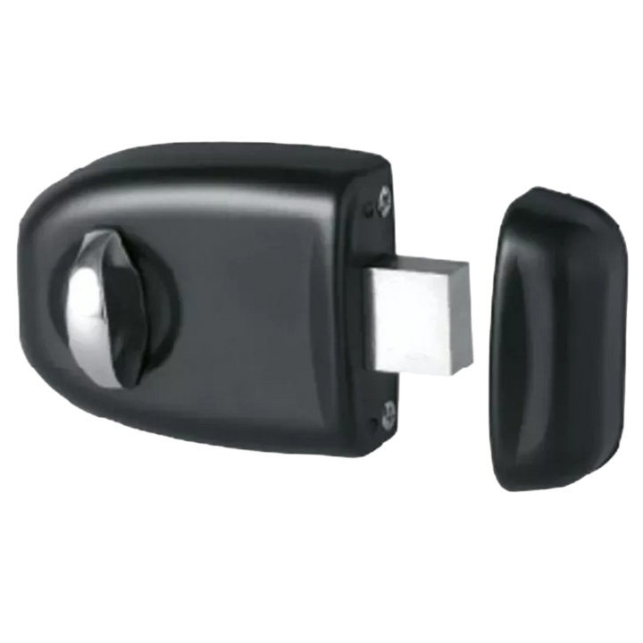 Utanpåliggande dörrlås ASSA 577 med rak regel