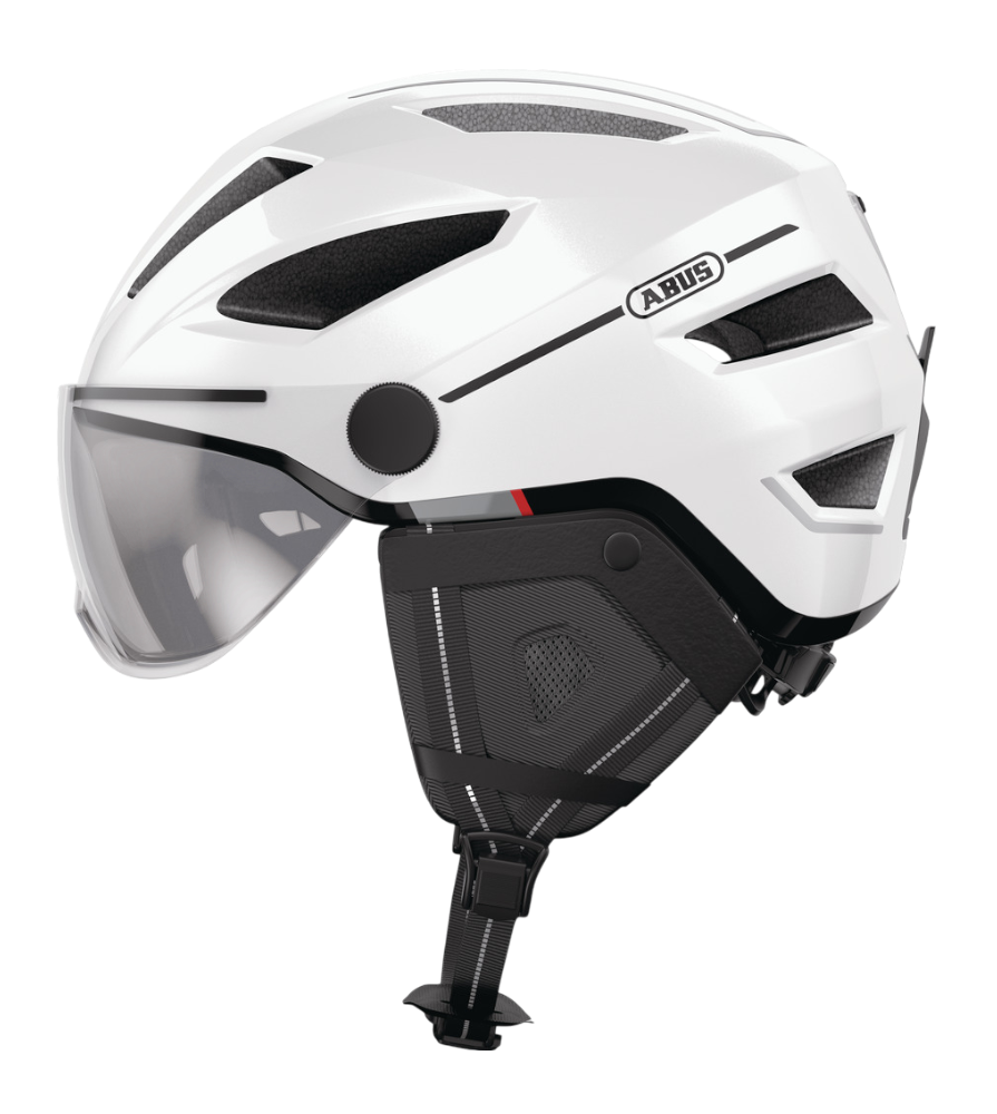 Cykelhjälm ABUS Pedelec 2.0 ACE - Pearl white