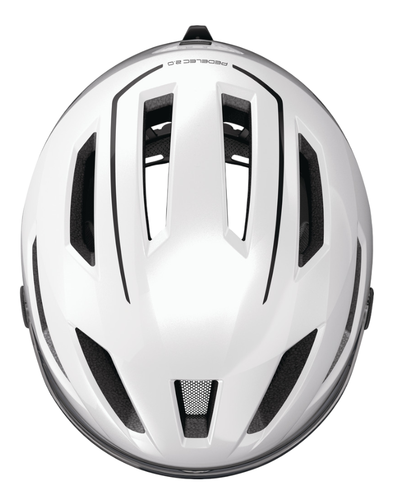 Cykelhjälm ABUS Pedelec 2.0 ACE - Pearl white