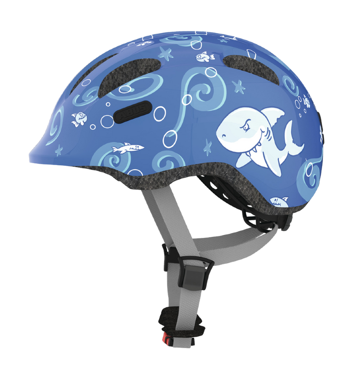 Cykelhjälm för barn ABUS SMILEY 2.0 - Blue Sharky – St George