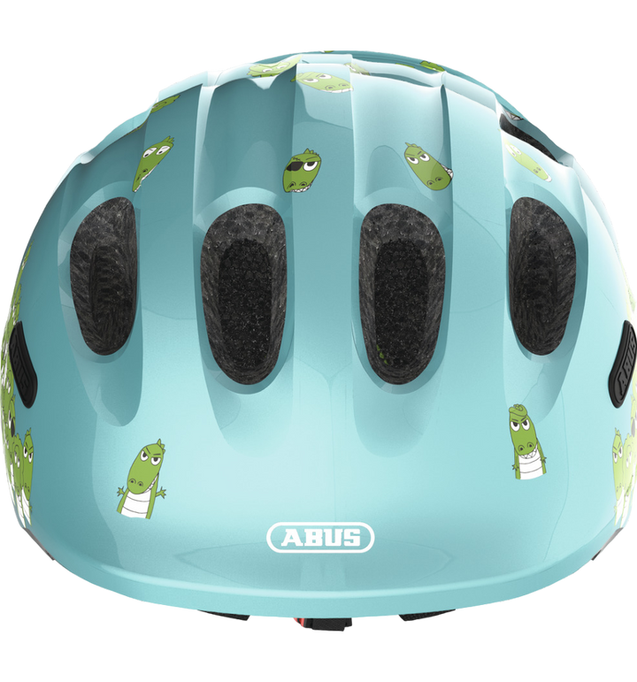 Cykelhjälm för barn ABUS SMILEY 2.0 Blue Croco - Utan grönt spänne – bild 3 – St George