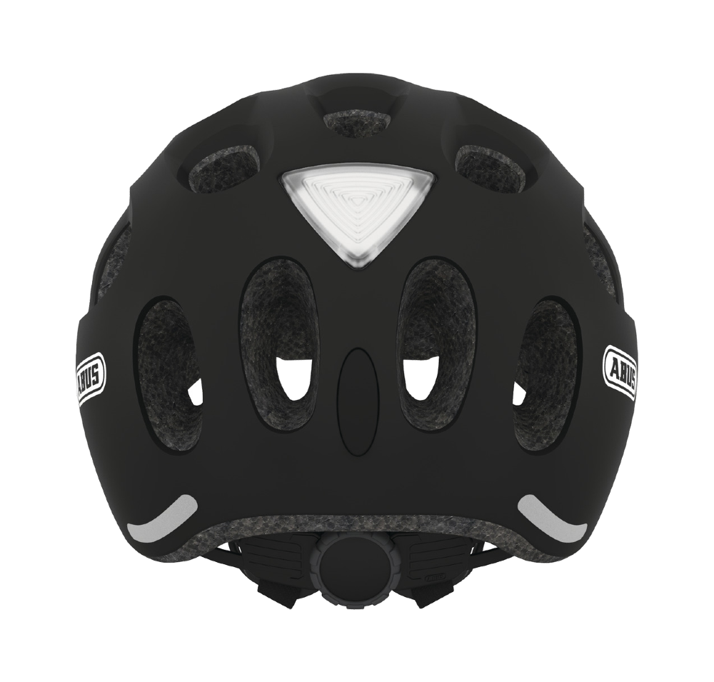Cykelhjälm med belysning för vuxen ABUS Youn-I ACE Velvet Black – bild 3 – St George