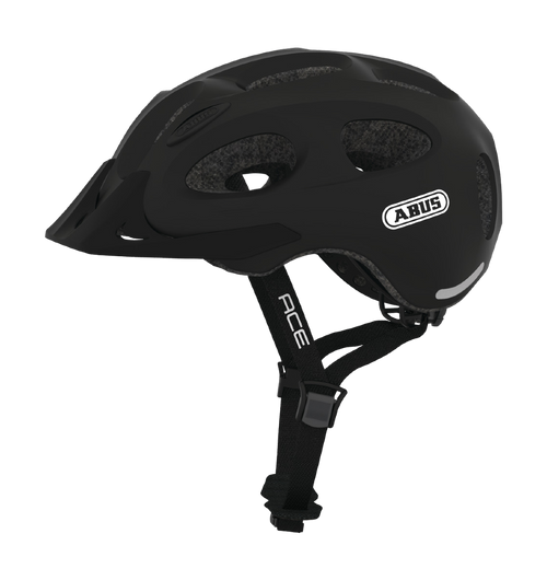 Cykelhjälm med belysning för vuxen ABUS Youn-I ACE Velvet Black