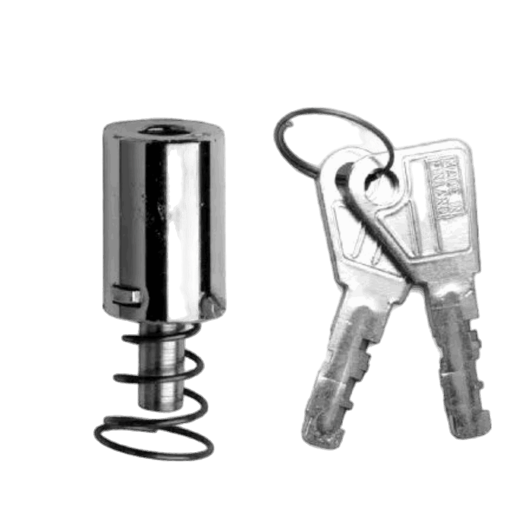 Tryckcylinder ASSA 7287 med kort pinne till fönsterlås ASSA 2830/2820 