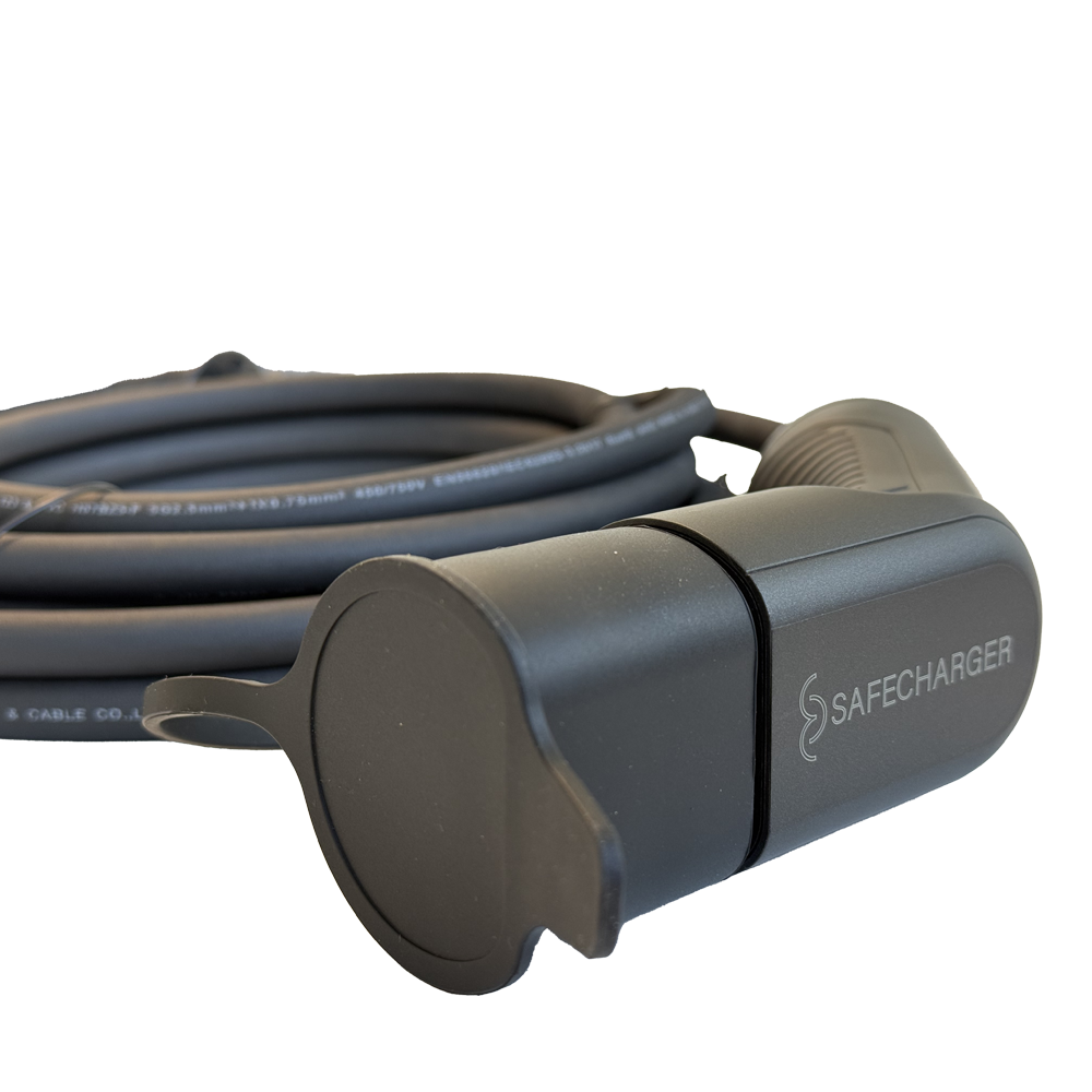 Laddkabel Safecharger Typ2 - 20 meter