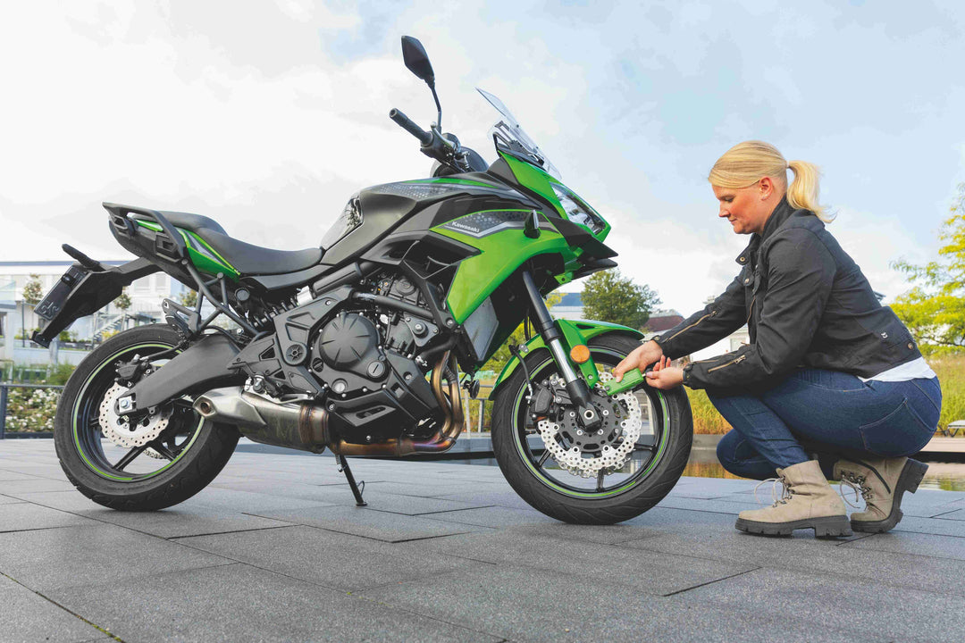 MC-lås ABUS Granit™ Detecto 2.0 X-Plus 8077 Grön