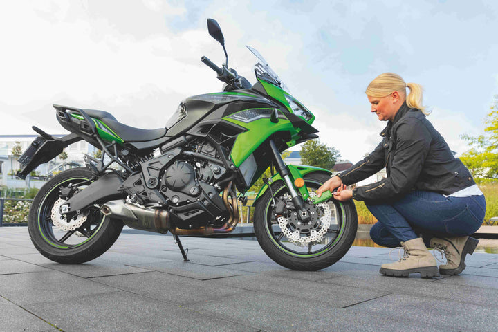 MC-lås ABUS Granit™ Detecto 2.0 X-Plus 8077 Grön