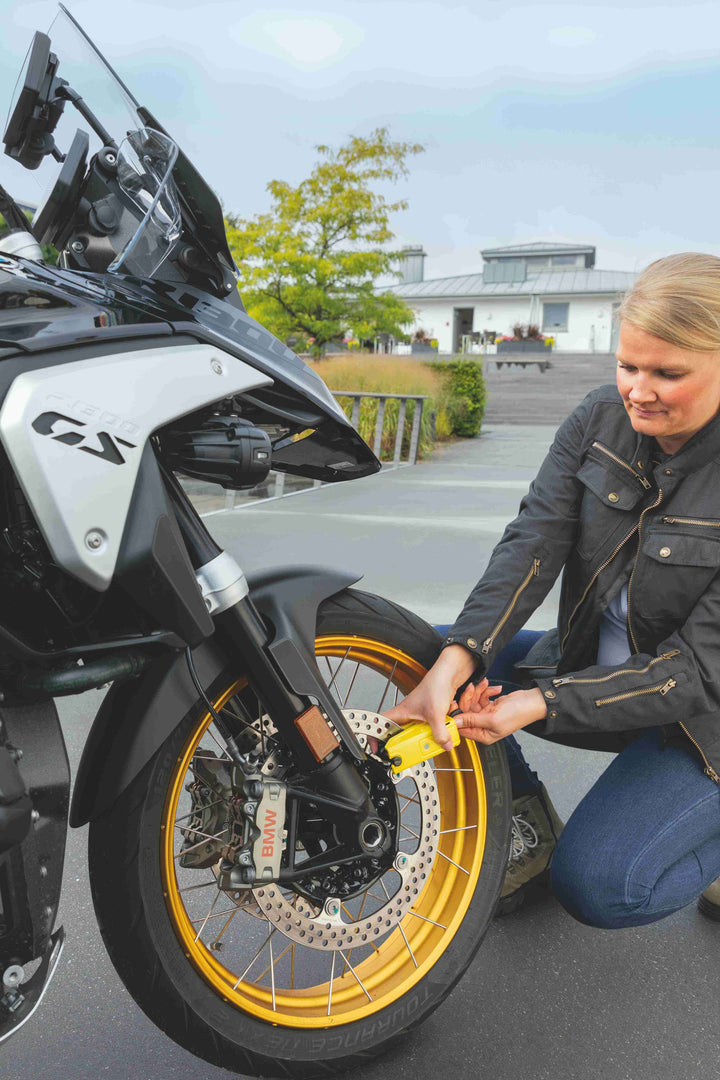 MC-lås ABUS Granit™ Detecto 2.0 X-Plus 8077 Gul