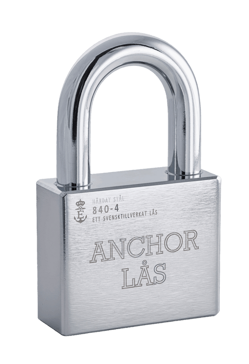 Hänglås Anchor 840-4 HB50 Klass 4 för oval låscylinder