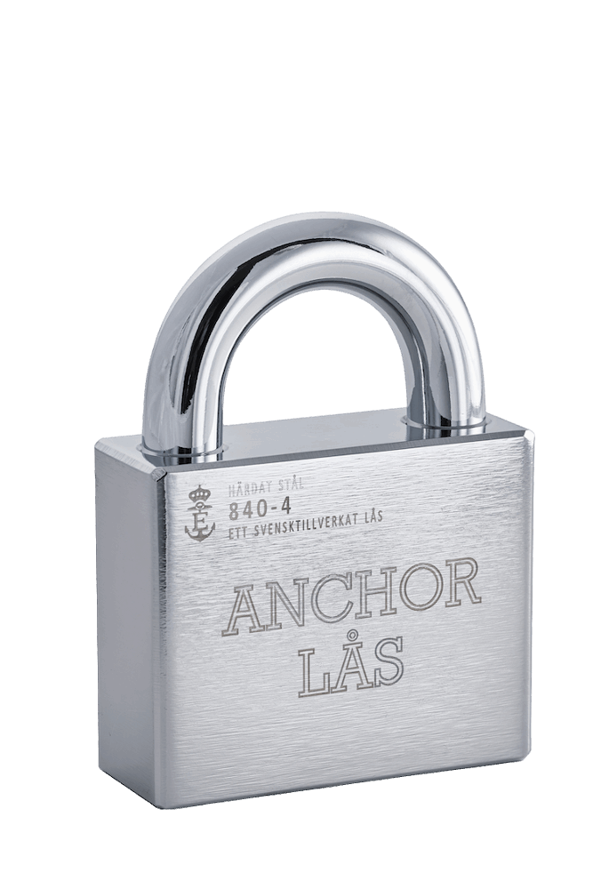 Hänglås Anchor 840-4 HB27 Klass 4 för oval låscylinder – St George