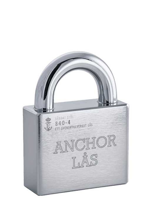 Hänglås Anchor 840-4 HB27 Klass 4 för oval låscylinder