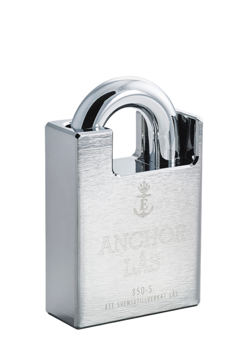 Hänglås Anchor 850-5 Klass 5 för oval låscylinder med löstagbar bygel