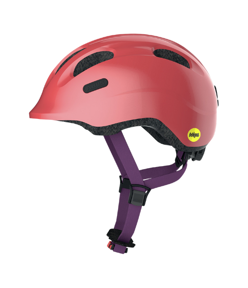 Cykelhjälm ABUS SMILEY 2.1 MIPS - Sparkling Peach