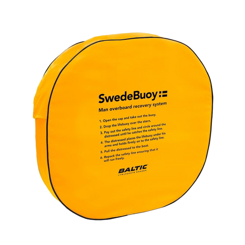 Fodral till räddningssystem Baltic Swedebuoy