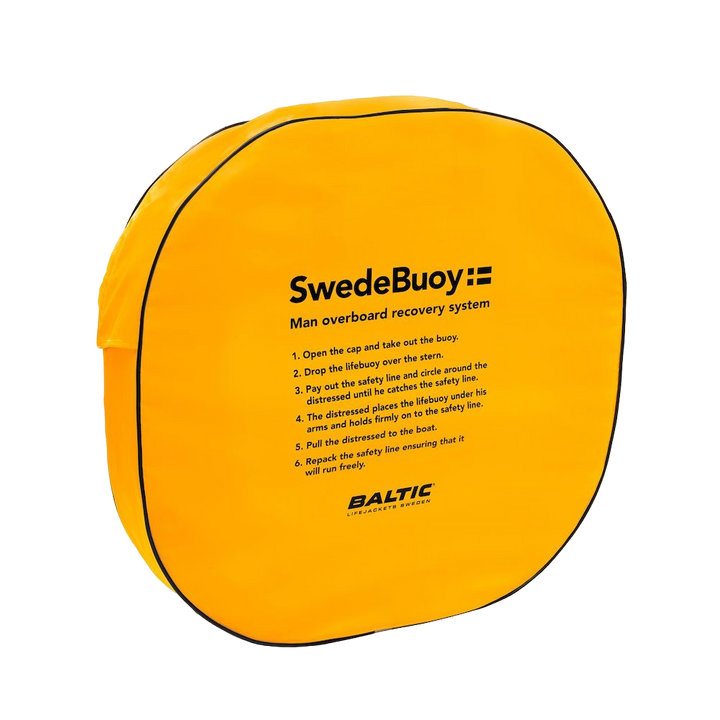 Fodral till räddningssystem Baltic Swedebuoy -Yellow