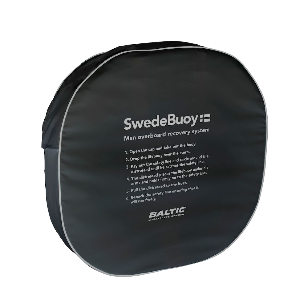 Fodral till räddningssystem Baltic Swedebuoy -Black